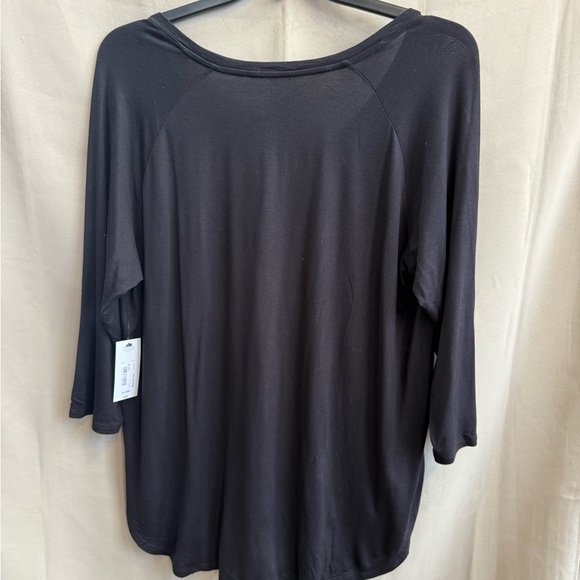NWT A.N.A I’m black scoop neck top XXL - Picture 4 of 4